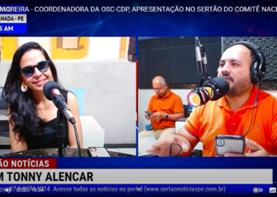 Apresentação do Comitê de Cultura em Sergipe no Sertão de Sergipe. Palestra com tema: Editais Culturais posso participar?