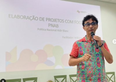 Ação de Mobilização dos Agentes Culturais do Agreste Temas: Artistas e Grupos Culturais: Como se formalizar? (Certificação para Pontos de Cultura)