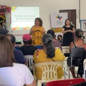 Apresentação do Comitê de Cultura de Sergipe no Sertão.